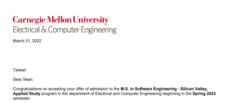 cmu offer